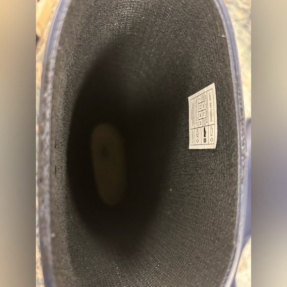 UGG Shelby Matte Navy Blue Rain Boots, Women’s size 7, NWOT - Picture 3 of 4